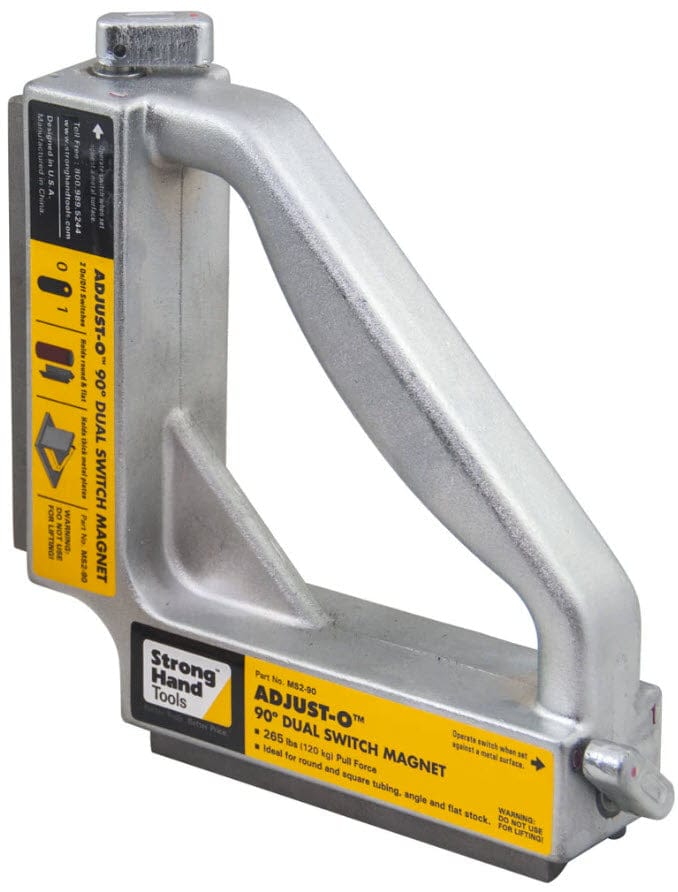 Strong Hand Hand Tools Strong Hand Welding Magnet - Dual Switch On/Off MS2-90