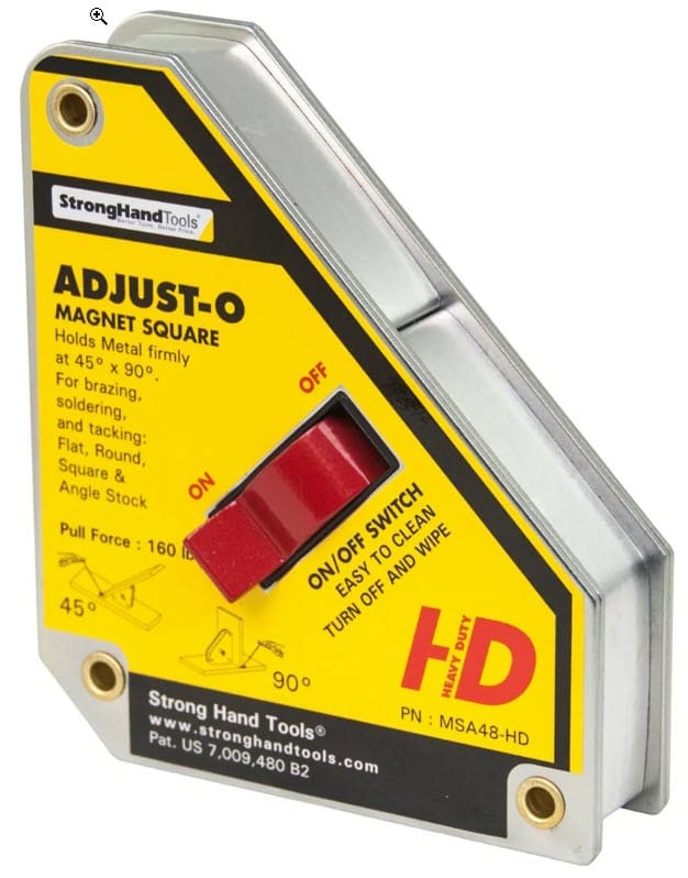 Strong Hand Hand Tools XL Strong Hand Welding Magnet - Heavy Duty On/Off