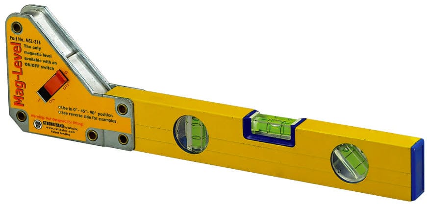 Strong Hand Hand Tools Strong Hand Welding Magnet - Mag Level On/Off MSL-316