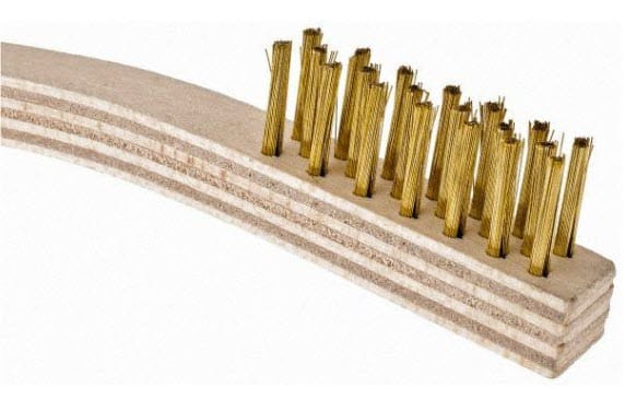 Weiler Hand Tools Weiler Scratch Brush - Small Hand Brass 44189