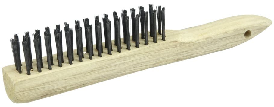 Weiler Hand Tools Weiler Vortec Pro Scratch Brush - Shoe Handle Carbon Steel 25100