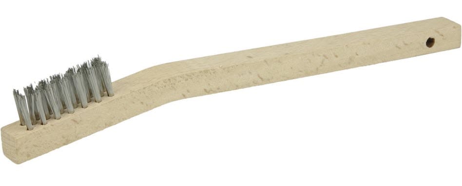 Weiler Vortec Pro Scratch Brush - Small Hand Stainless Steel 44805