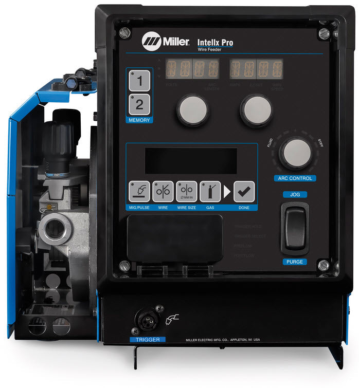 Miller Intellx Pro Wire Feeder w/Bernard Q400 MIG Gun 951784001