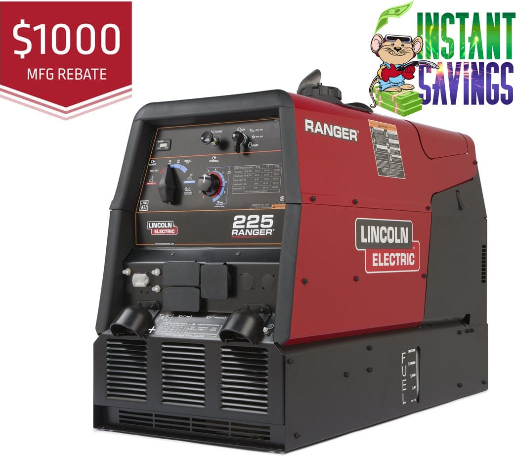 Lincoln Ranger 225 Engine Driven Welder (Kohler) K2857-1