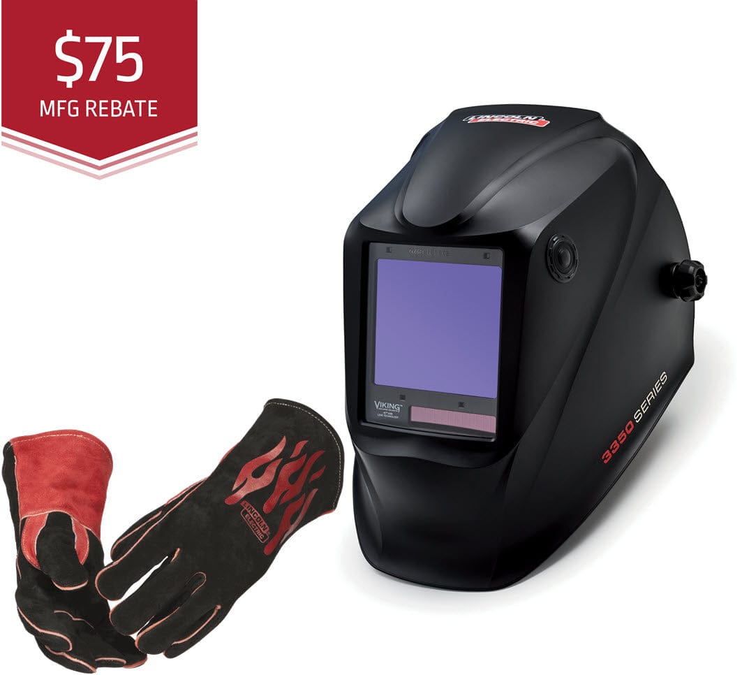 Lincoln Welding Helmets Lincoln Viking 3350 Welding Helmet - Black K3034-4