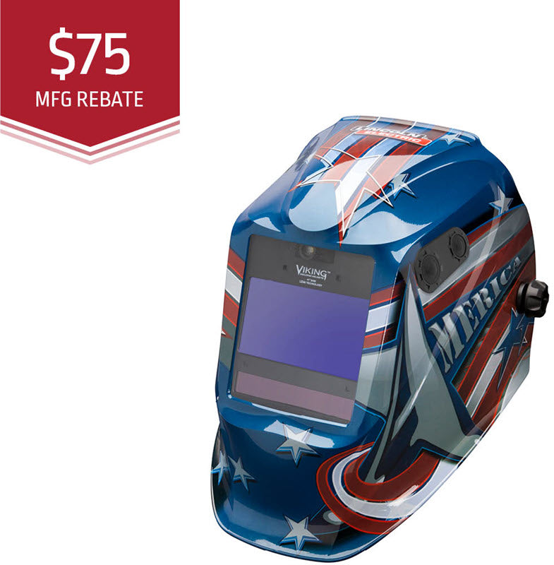 Lincoln Viking 2450 ADV Welding Helmet - All American K3174-5