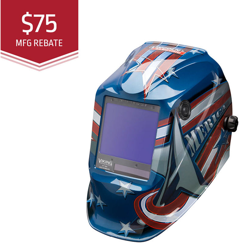 Lincoln Viking 3350 Welding Helmet - All American K3175-4