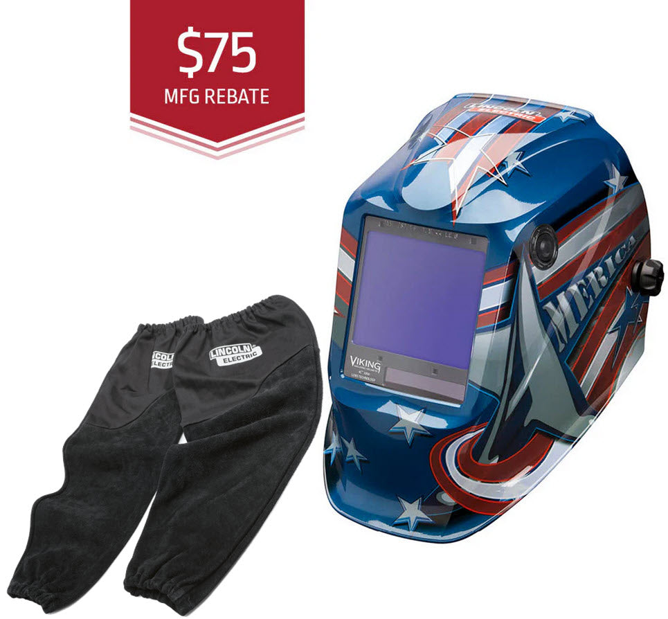 Lincoln Viking 3350 Welding Helmet - All American K3175-4