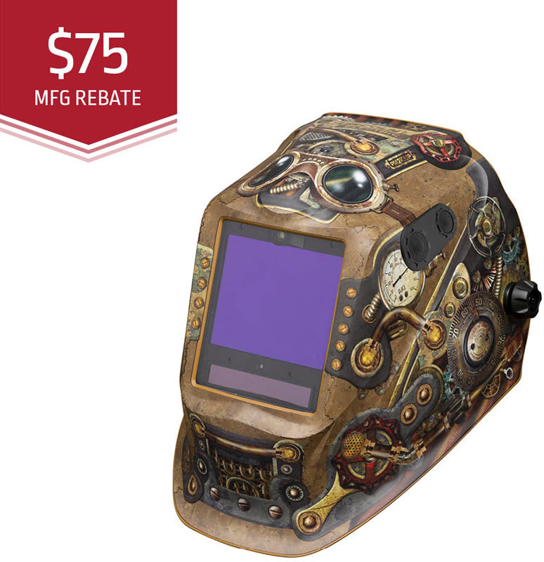 Lincoln Viking 3350 ADV Welding Helmet - Steampunk K3428-5