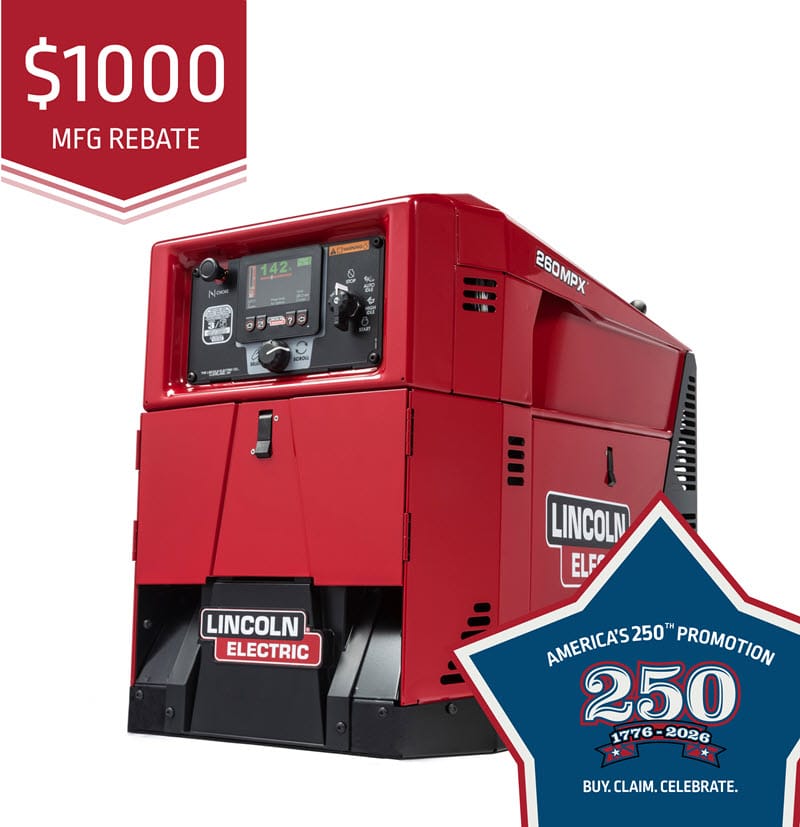 Lincoln Ranger 260MPX Engine Driven Welder (Kohler) K3458-1