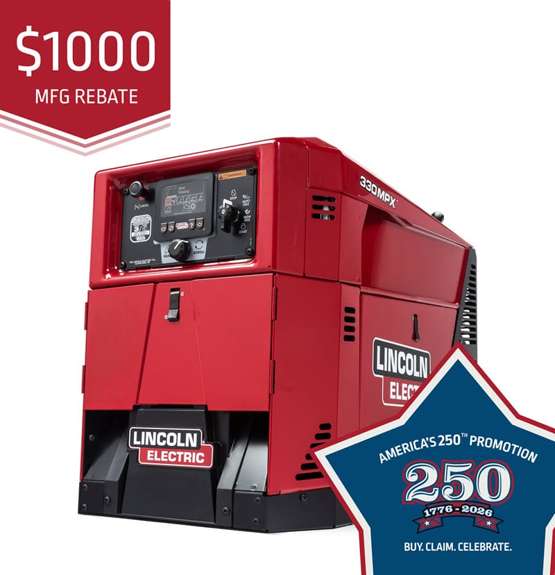 Lincoln Ranger 330MPX Engine Driven Welder (Kohler) K3459-1