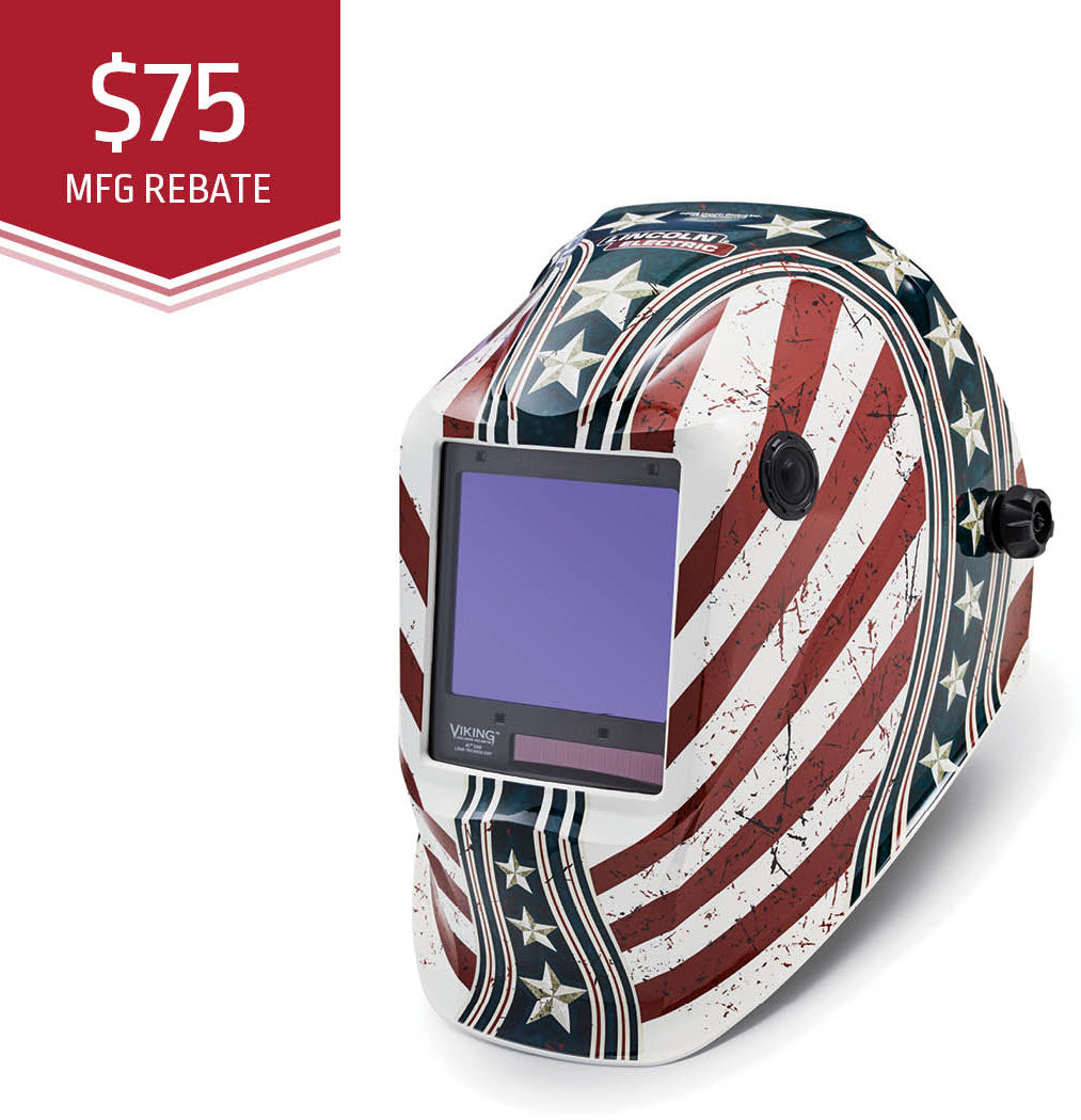 Lincoln Viking 3350 Welding Helmet - Daredevil K3683-4