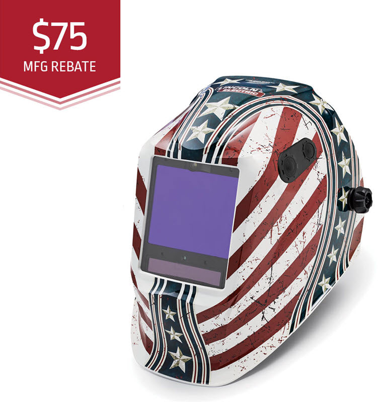 Lincoln Viking 3350 ADV Welding Helmet - Daredevil K3683-5