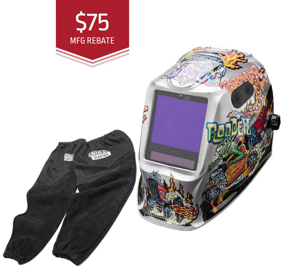 Lincoln Viking 3350 ADV Welding Helmet - Hot Rodders K4440-5