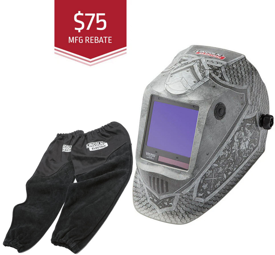 Lincoln Viking 3350 Welding Helmet - Medieval K4671-4