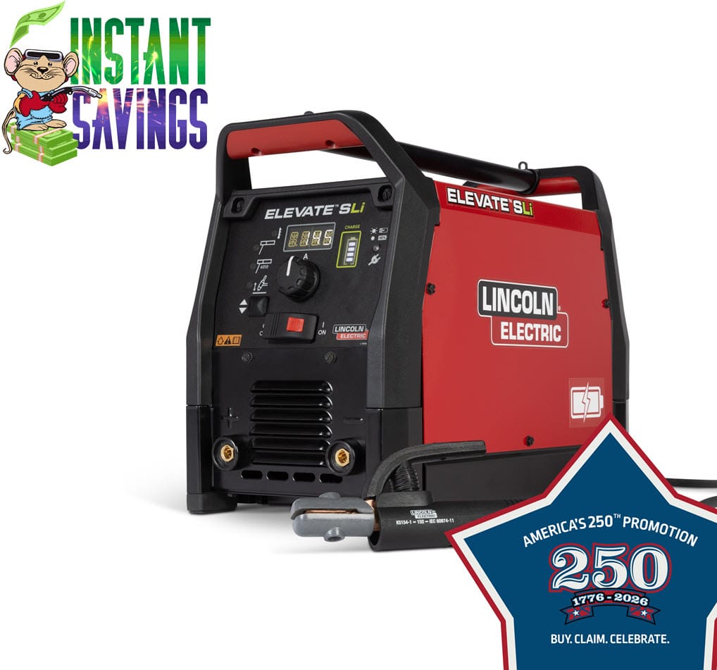Lincoln Welders Lincoln Elevate SLi Battery Powered Welder K4706-1