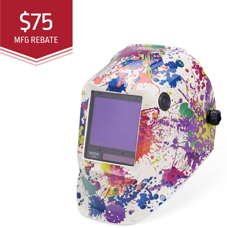 Lincoln Viking 3350 Welding Helmet - Creative Spark K5134-4