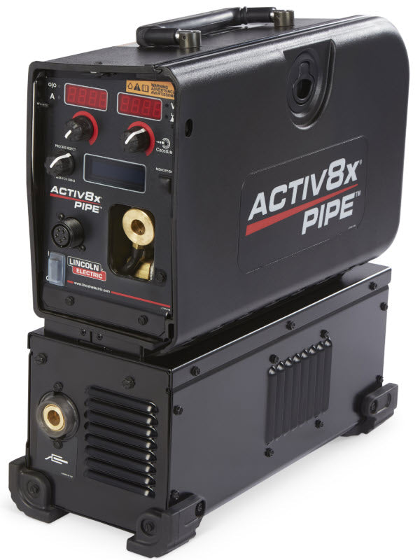 Lincoln Activ8X Pipe Wire Feeder & Magnum PRO Curve HDE 250 One Pak