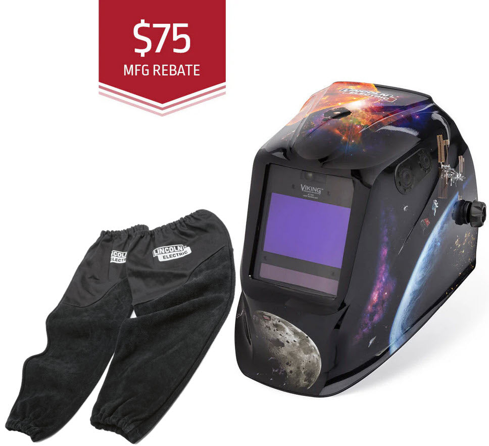 Lincoln Viking 2450 ADV Welding Helmet - Intergalactic K5243-5