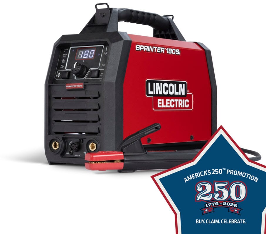 Lincoln Welders Lincoln Sprinter 180Si TIG Welder (Stick Package) K5453-1