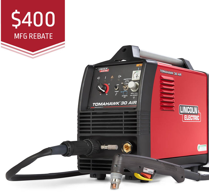 Lincoln Tomahawk 30 AIR Plasma Cutter w/Built-In Compressor K5457-1