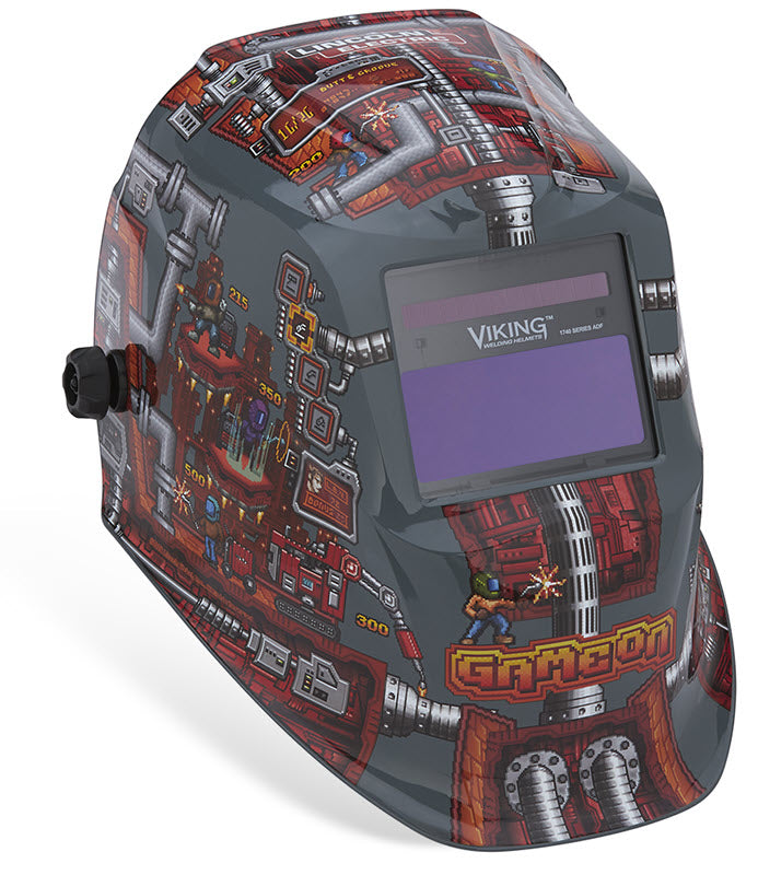 Lincoln Viking 1740 Welding Helmet - Game On K5562-3