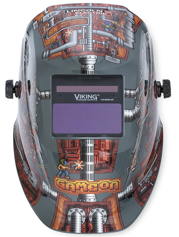 Lincoln Viking 1740 Welding Helmet - Game On K5562-3