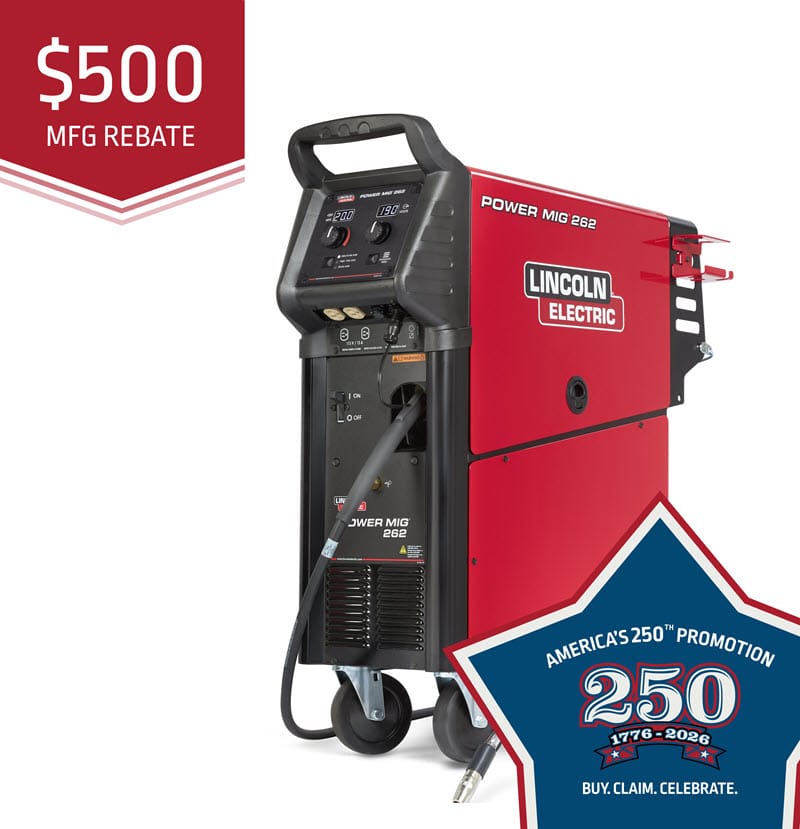 Lincoln POWER MIG 262 MIG Welder K5706-1