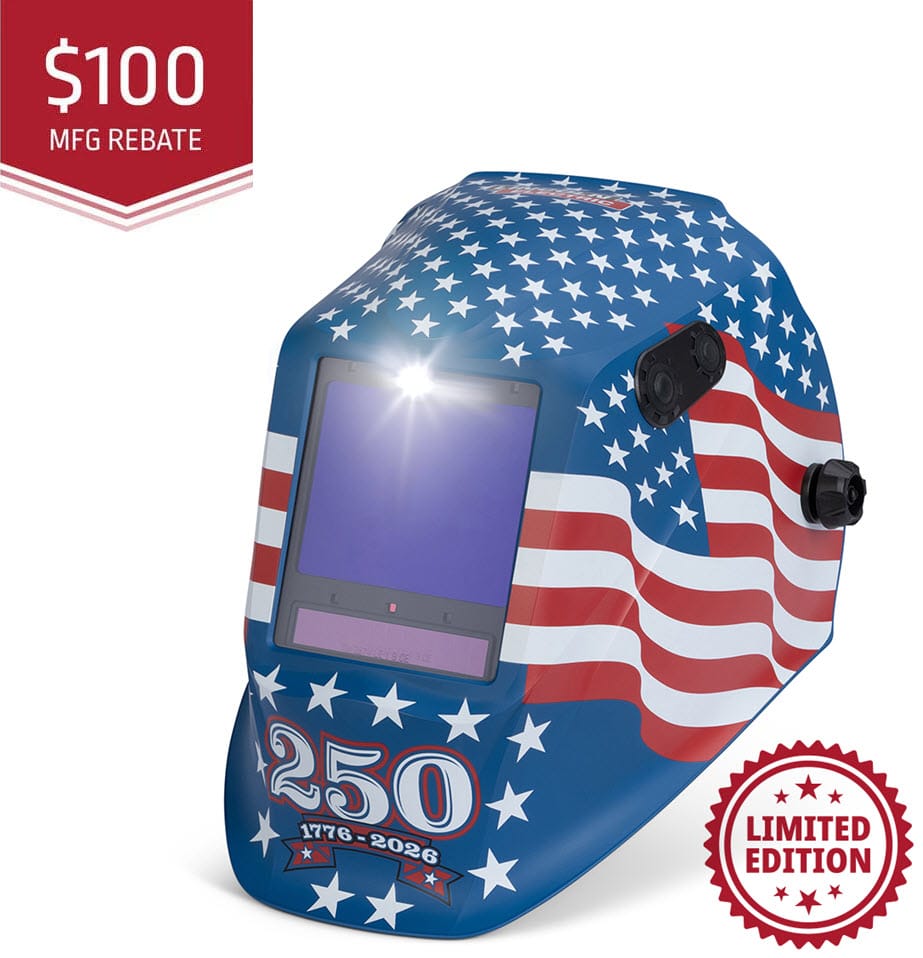 Lincoln Viking 3350 ADV Welding Helmet - Star-Spangled 250th Edition K6064-5