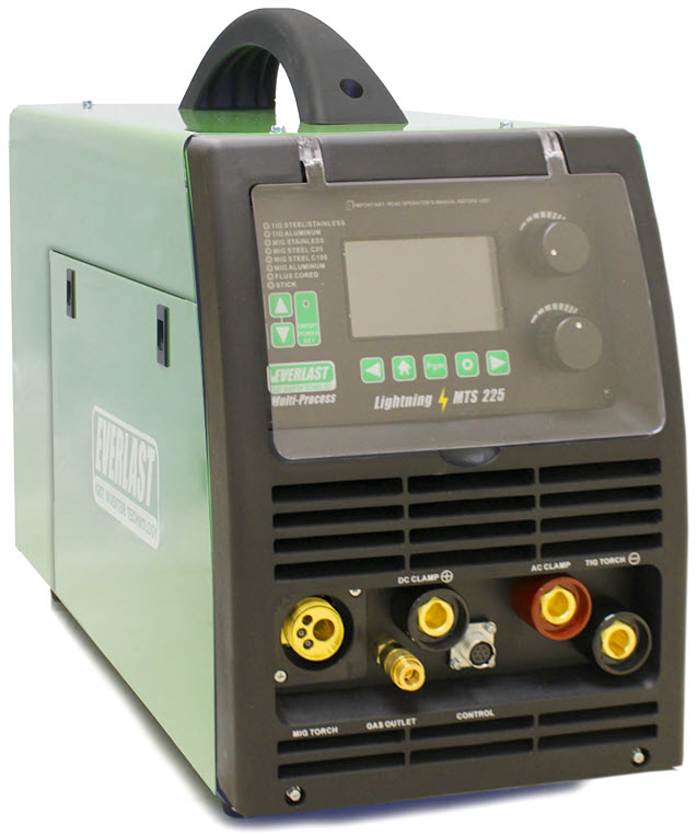 Everlast Lightning MTS 225 Multiprocess Welder Package LMTS-225