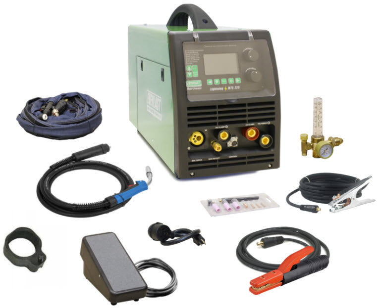 Everlast Lightning MTS 225 Multiprocess Welder Package LMTS-225