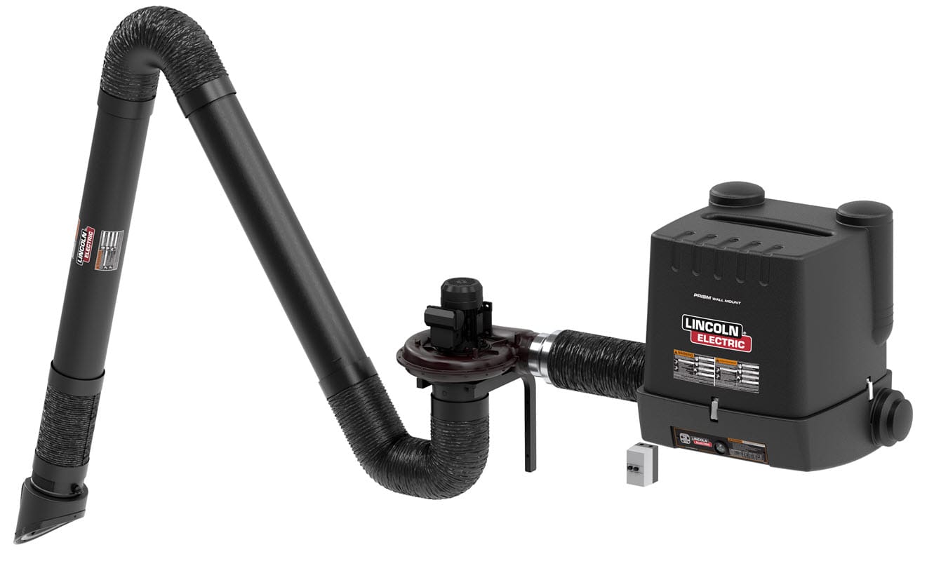 Cyberweld Lincoln Prism Wall Mount Fume Extractor - Single Arm MERV 14 One-Pak K4261