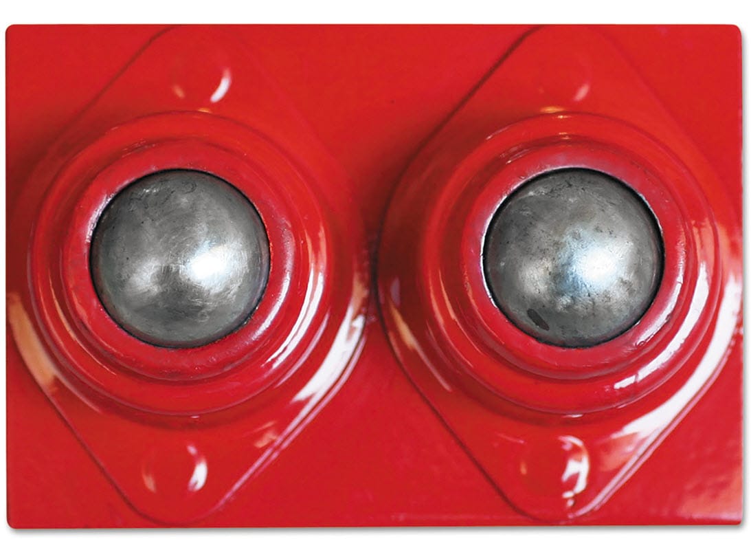 Best Welds Machine Accessories Best Welds Pipe Stand Dual Ball Transfer Head 900-PS-BTH-2