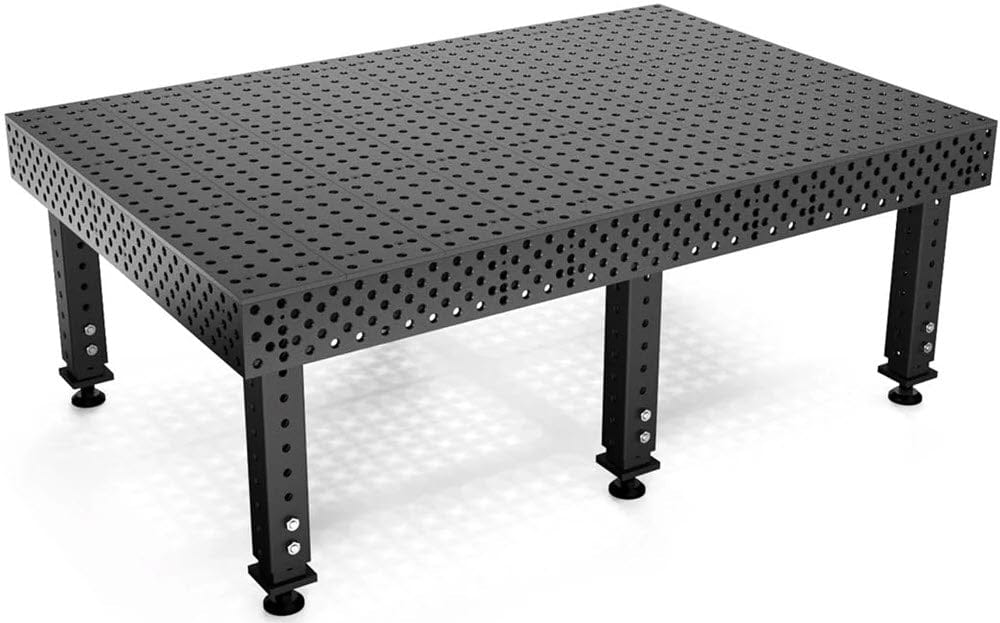BuildPro Machine Accessories BUILDPRO Alpha 5/8 Adjustable Welding Table 6' x 4' TA5-7248Q-B1