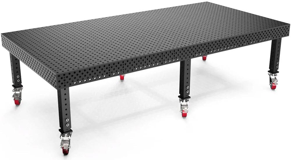 BuildPro Machine Accessories BUILDPRO Alpha 5/8 Mobile Welding Table 10' x 5' TA5-12060Q-C1