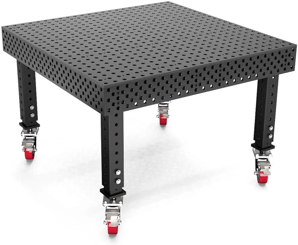 BuildPro Machine Accessories BUILDPRO Alpha 5/8 Mobile Welding Table 4' x 4' TA5-4848Q-C1