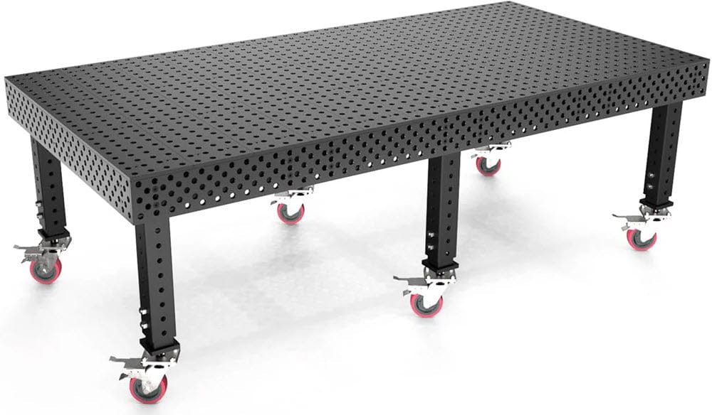 BuildPro Machine Accessories BUILDPRO Alpha 5/8 Mobile Welding Table 8' x 4' TA5-9648Q-C1