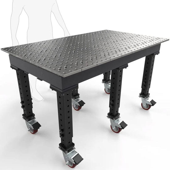 BUILDPRO MAX Adjustable Leg Welding Table 5' x 3' (Standard) TMR56036F