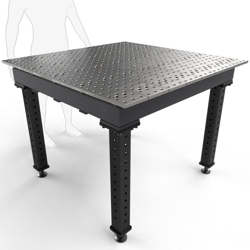 BUILDPRO MAX Fixed-Leg Welding Table 4' x 4' (Standard) TMA54848F