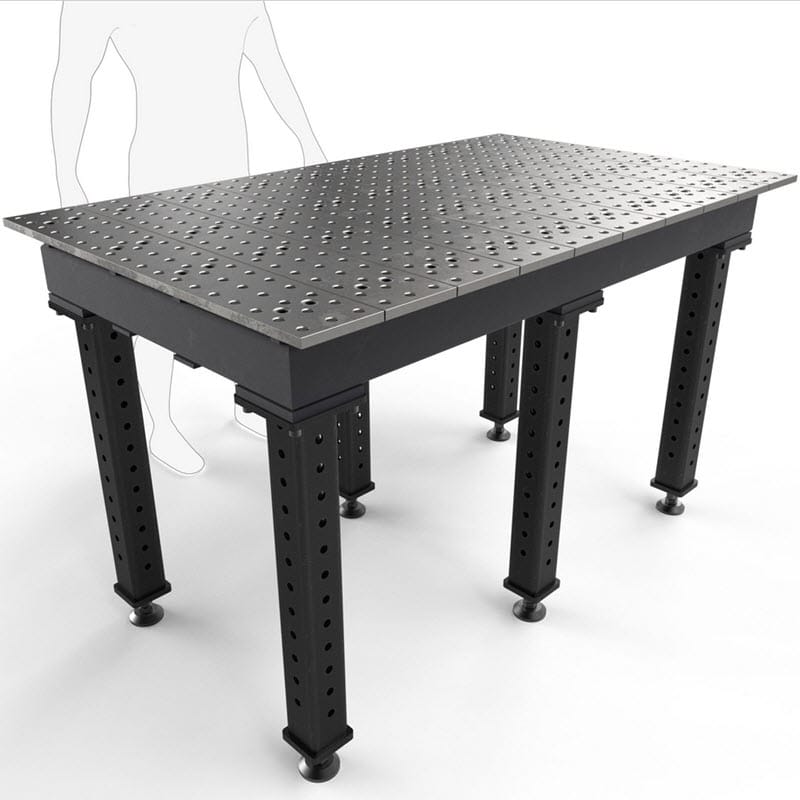 BUILDPRO MAX Fixed-Leg Welding Table 5' x 3' (Standard) TMA56036F