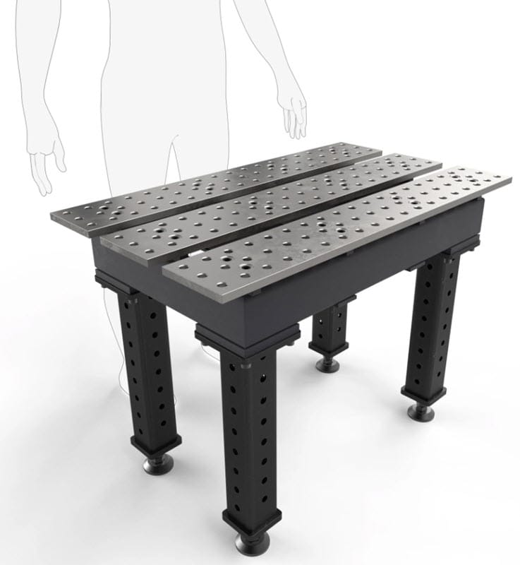 BUILDPRO MAX Slotted Welding Table 2' x 3' (Standard) TMB52238