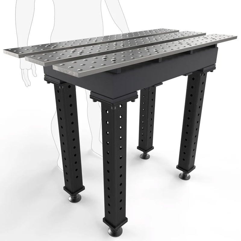 BUILDPRO MAX Slotted Welding Table 2' x 4' (Standard) TMA52246