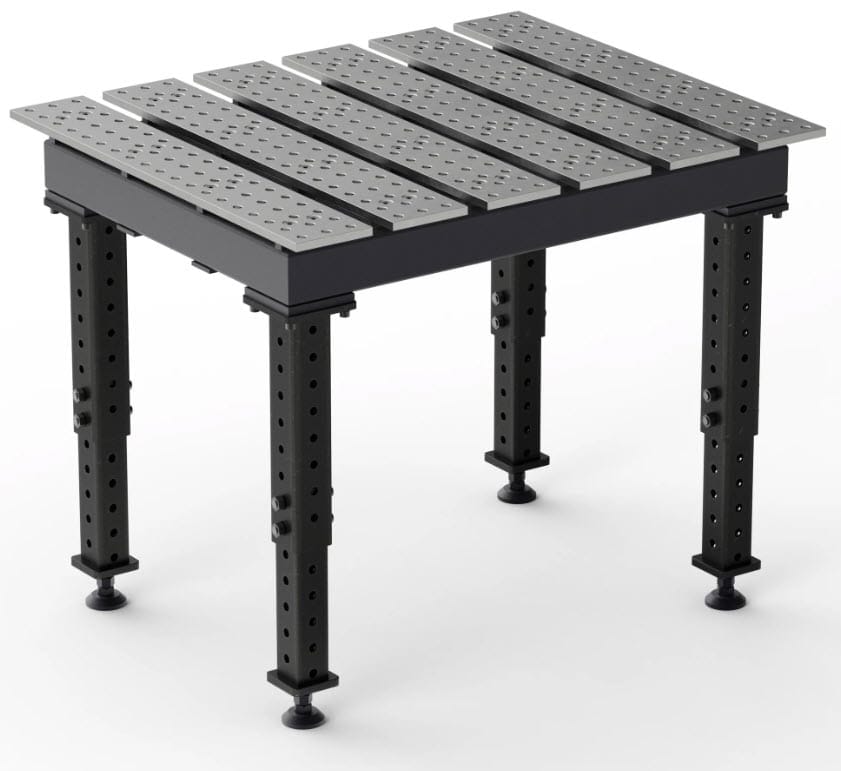 BUILDPRO MAX Slotted Welding Table 4' x 3' (Standard) w/Adjustable Legs TMR54738