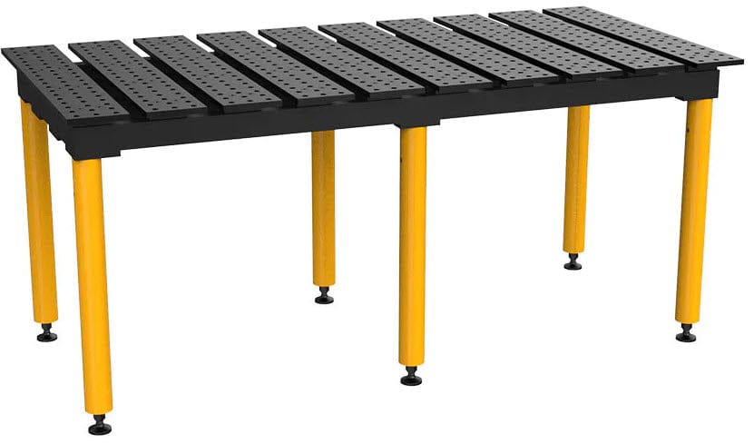 BuildPro Machine Accessories BUILDPRO MAX Slotted Welding Table 6.5' x 3' (Nitrided) TMQA57838