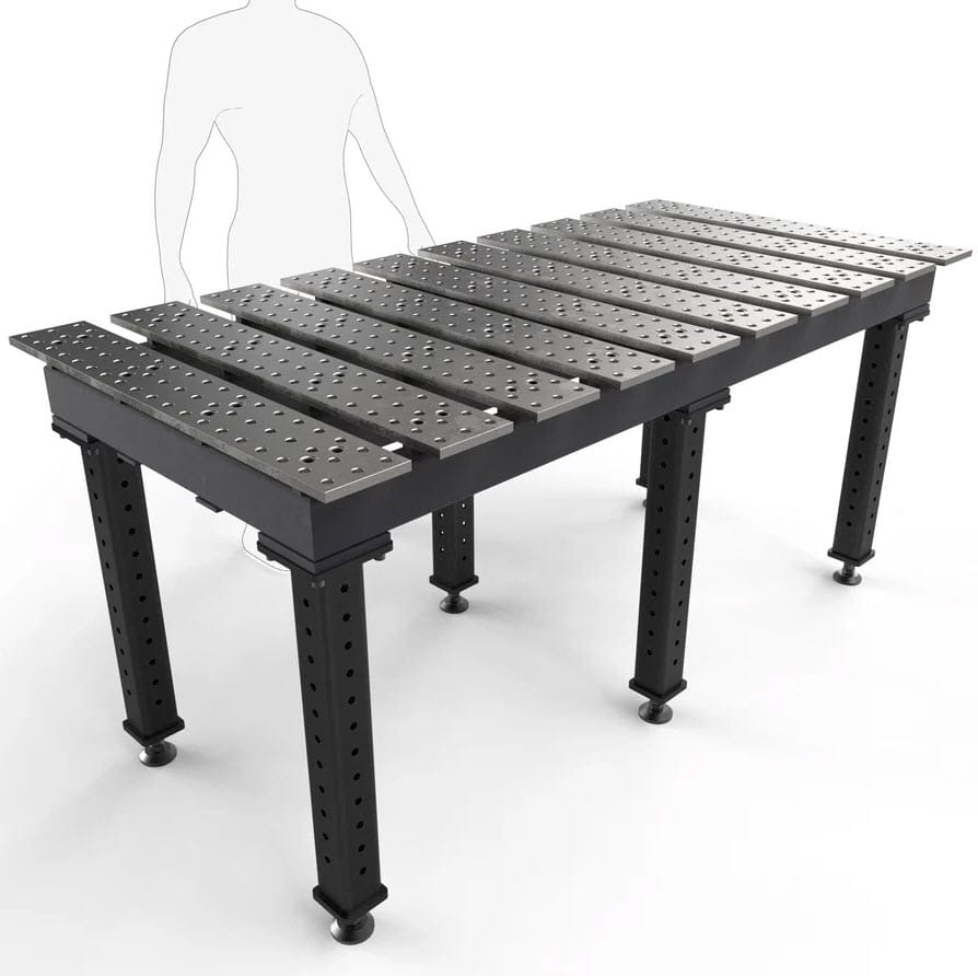BuildPro Machine Accessories BUILDPRO MAX Slotted Welding Table 6.5' x 3' (Standard) TMA57838