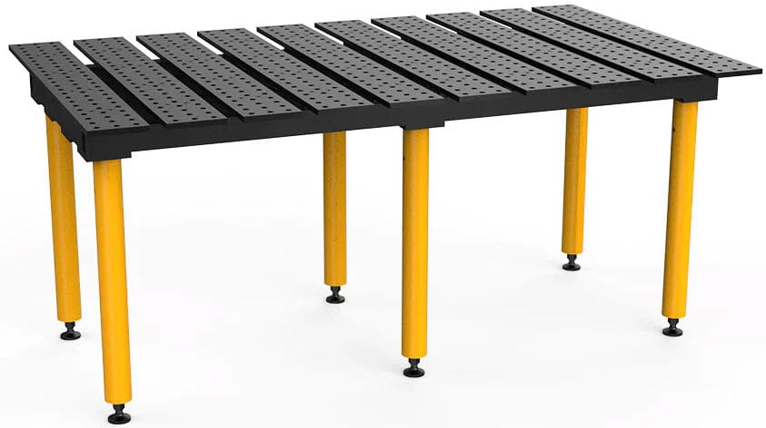 Cyberweld Machine Accessories BUILDPRO MAX Slotted Welding Table 6.5' x 4' (Nitrided) TMQA57846