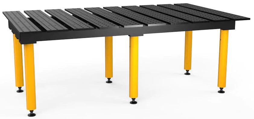 Cyberweld Machine Accessories BUILDPRO MAX Slotted Welding Table 6.5' x 4' (Nitrided) TMQB57846