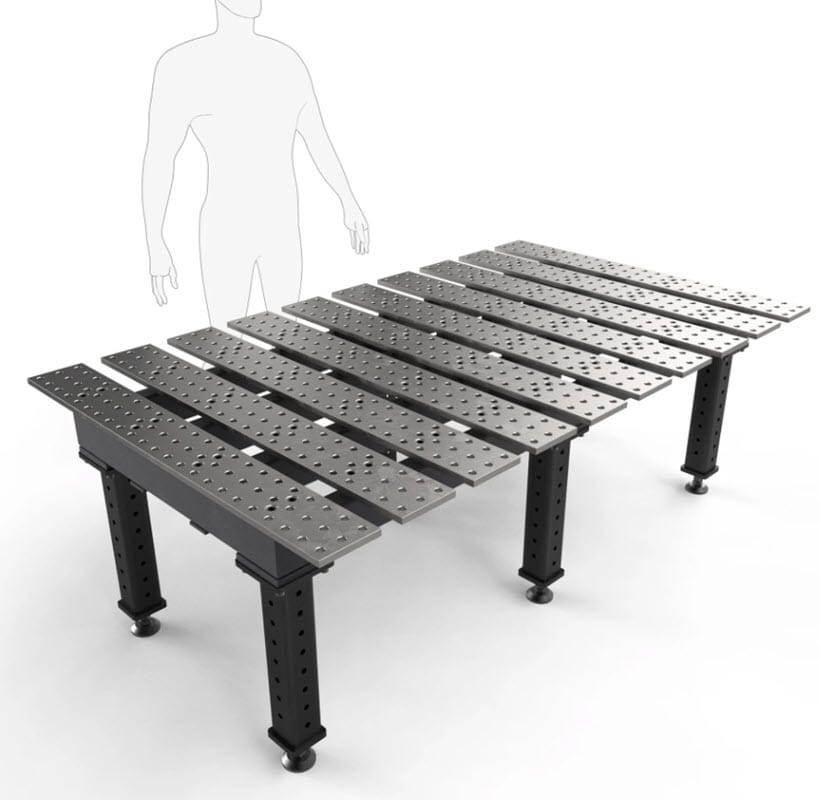 BUILDPRO MAX Slotted Welding Table 6.5' x 4' (Standard) TMB57846
