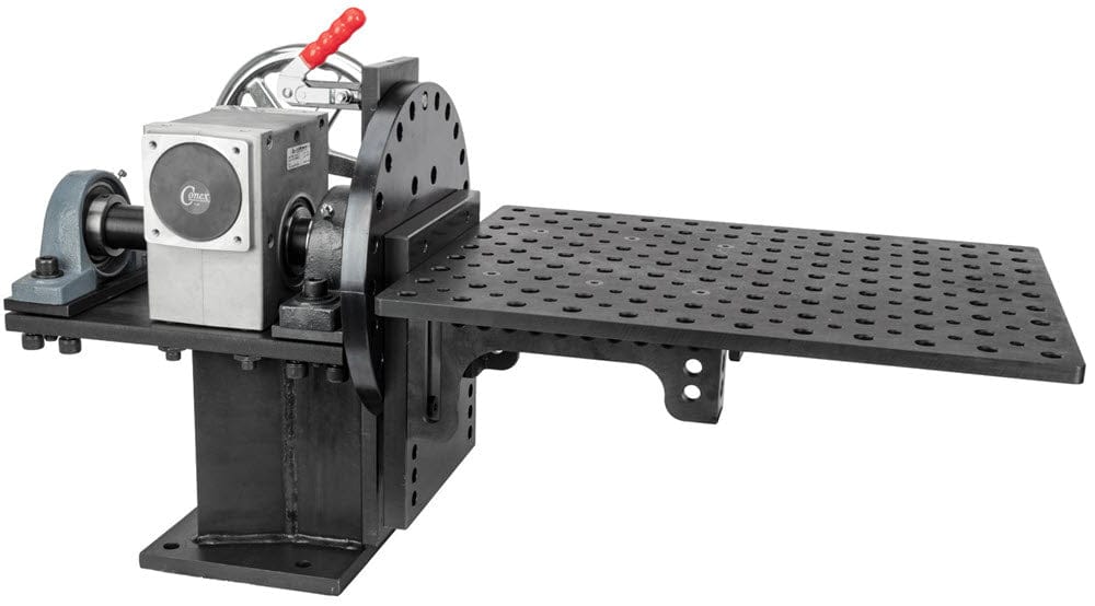 BuildPro Machine Accessories BUILDPRO Mini Rotary Positioner, Tomb Stone & Table Plate TMP52418