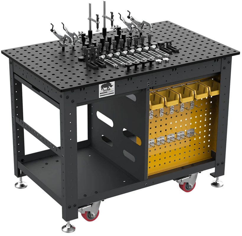 BuildPro Machine Accessories BUILDPRO Rhino Cart F3 Fixturing Package - 48" X 30" TD5-4830Q-K3